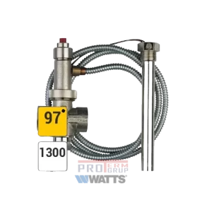 Supapă de protecție împotriva supraîncălzirii unui cazan pe combustibil solid