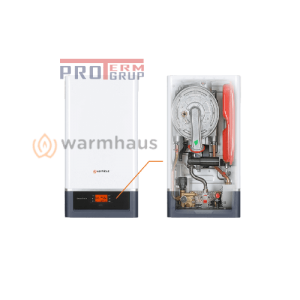 Газовый котел warmhaus EnerwaPlus вид изнутри
