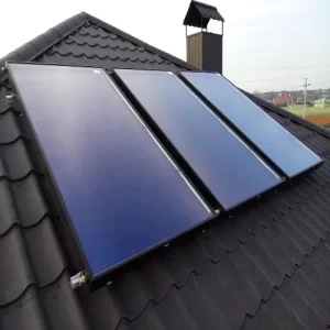 Solar panel for heating water in Moldova