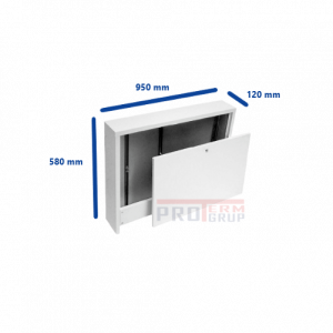 Dulap de distributie din otel exterior