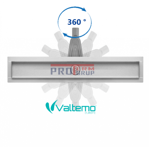 Trap pentru dus cu iesire cu rotatia la 360°