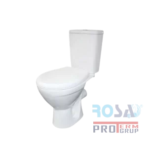 Vas veceu cu bazin de podea Solo cu capac