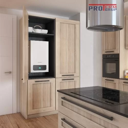 Газовый котел Warmhaus смонтированный в шкафу