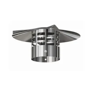 Наконечник для дымохода вертикальнный, нержавеика.