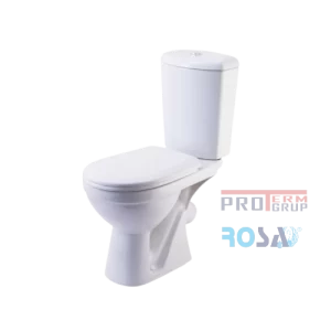 Vas veceu cu bazin de podea Confort lux cu capac