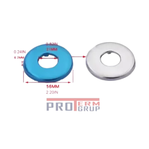 Rozeta decorativa inox