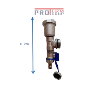 Коллекторный узел концевой, c автоматическим воздухоотводчиком и сливным краном Tivoli