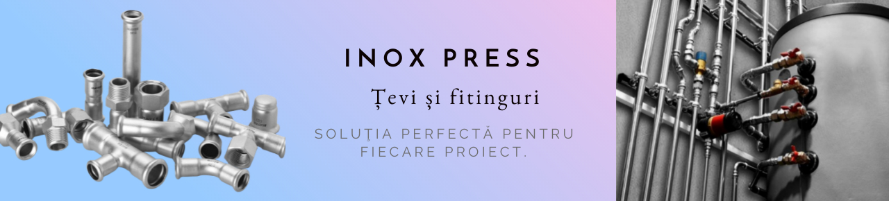 Fitinguri inox la press