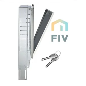 Cutie metalică Emmeti Metalbox Plus pentru distribuitoare de instalații termice