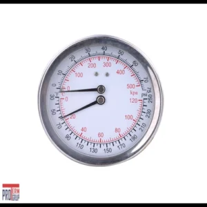 Manometru combinat temperatura si presiune