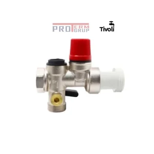 Grup de siguranță pentru boiler 3/4" 6 bar – protecție pentru boiler și sistemul de apă caldă