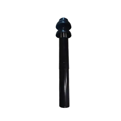 Coș de fum vertical cu pălărie Coș de fum vertical cu pălărie